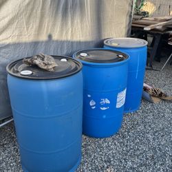 55 Gallon Water Drum