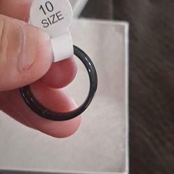 Black Wedding Ring  Will Take Best Offer 