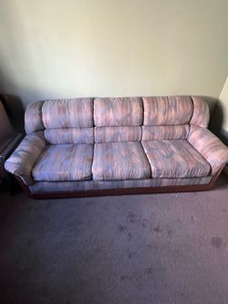 Couch with pullout bed