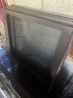 2 Tinted Hurricane impact windows