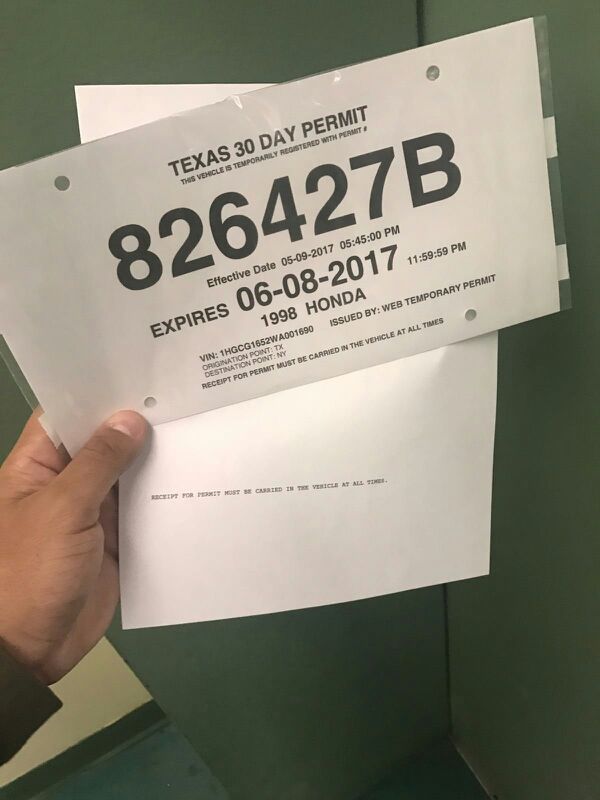Honda Nissan Acura Temp Tags Temporary Plates 100 Legit Benz Gmc For Sale In New York Ny Offerup