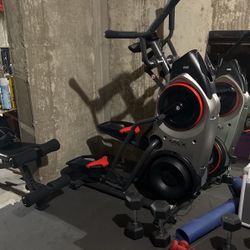 Bowflex Elliptical Cross Trainer And Weights