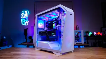 InWin PRISM White RGB Mid-Tower ATX PC Case(Case only!)