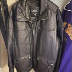 Men’s 3XL Leather Jacket