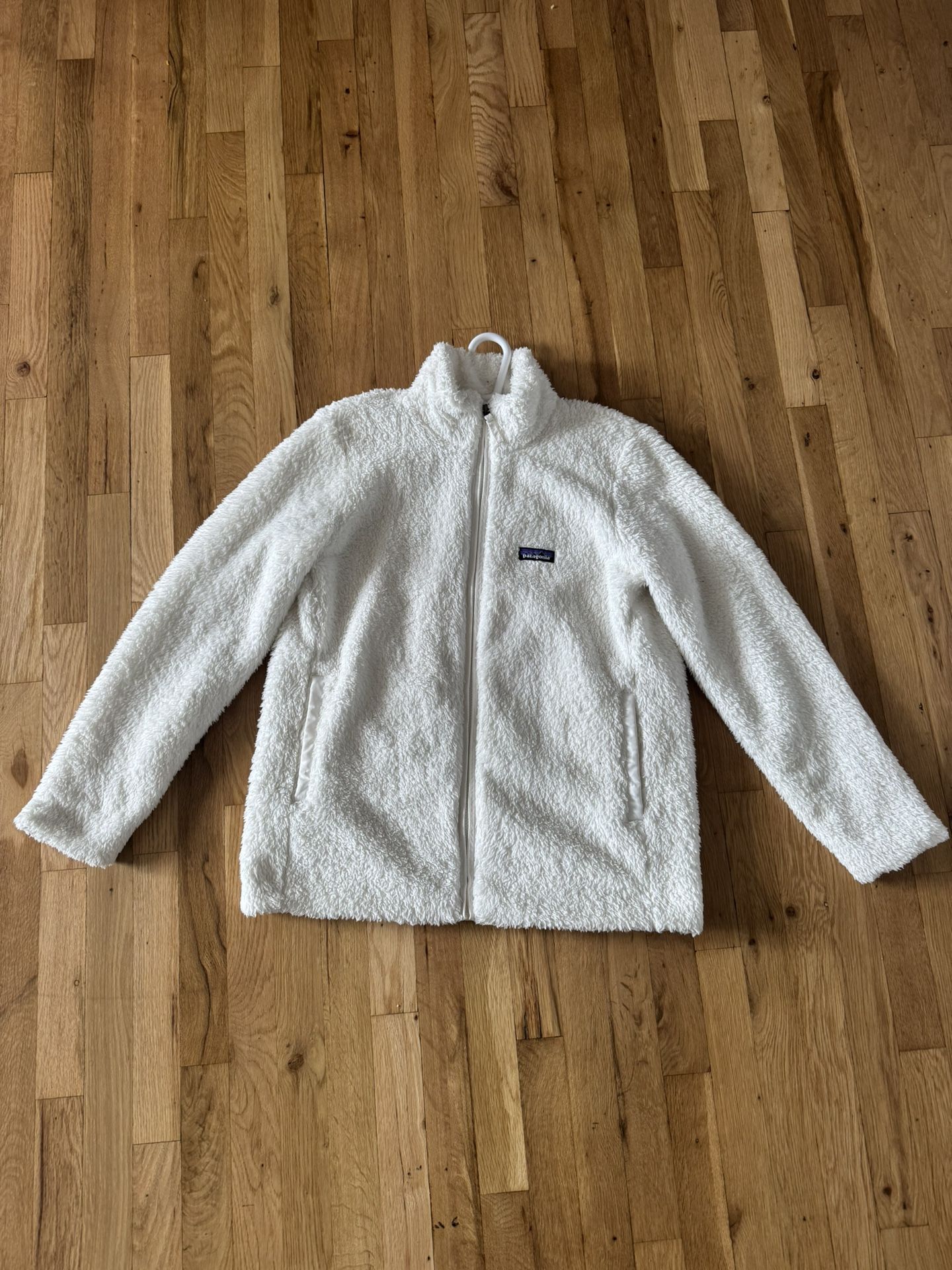 PATAGONIA WOMEN'S LOS GATOS FLEECE JACKET- BIRCH WHITE