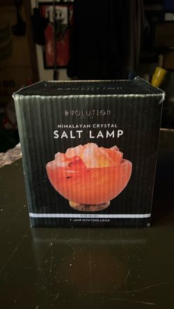 Evolution Himalayan  Crystal salt lamp.