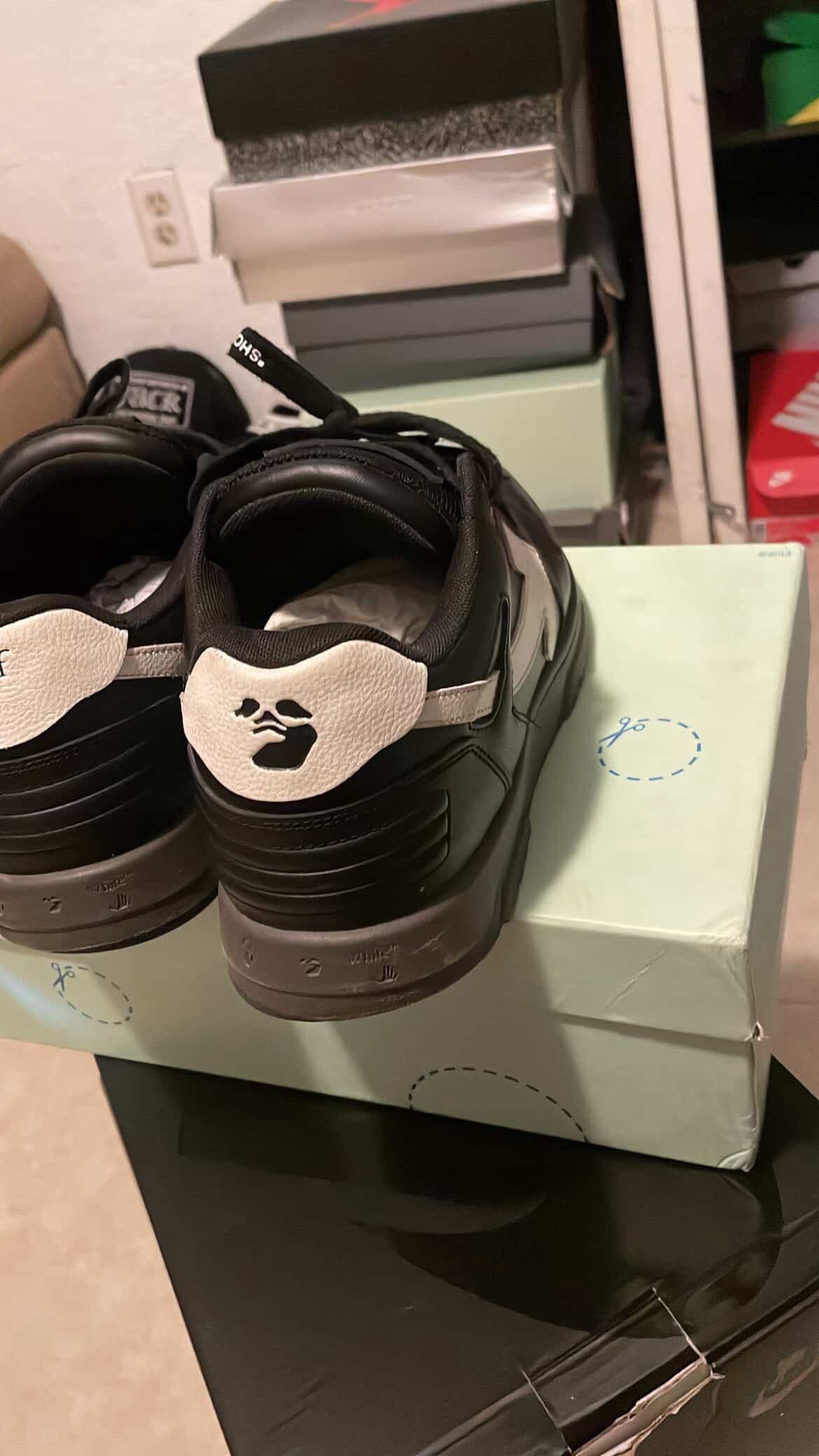 Off White Out Of Office Low Black Dm For Offer