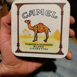 Vintage Camel Cigarette Tin