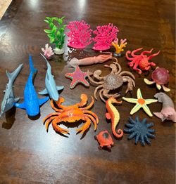 Ocean Sea Animal Figures Toy Set
