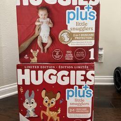 Huggies diaper size 1 (256 pcs)