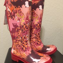 Boots Hunter Womens Rain Size 6 Or 7 