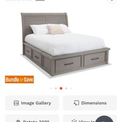 Cal King Bed Frame With Storage