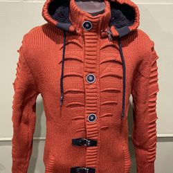 LCR Sweater Jacket Hoody Cinnamon Modern Fit 
