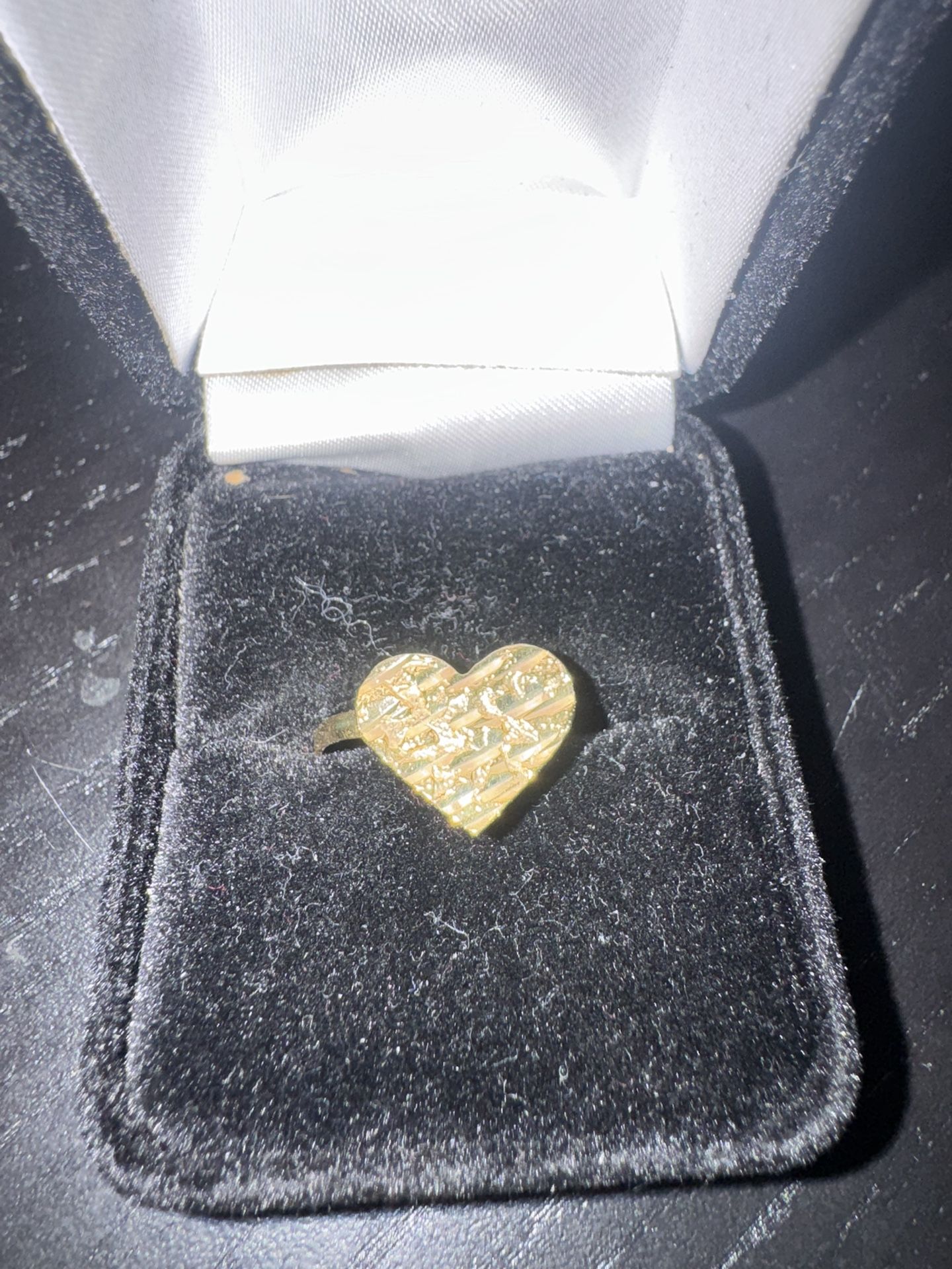 Heart Nugget Ring
