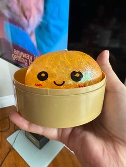 Rare Golden Squishy Bao Bun Dumpling