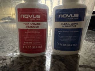Novus Plastic Polish 2-Bottle Set
