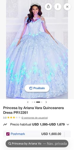 Princesa by Ariana Vara Quinceanera Dress size 2 $550 obo