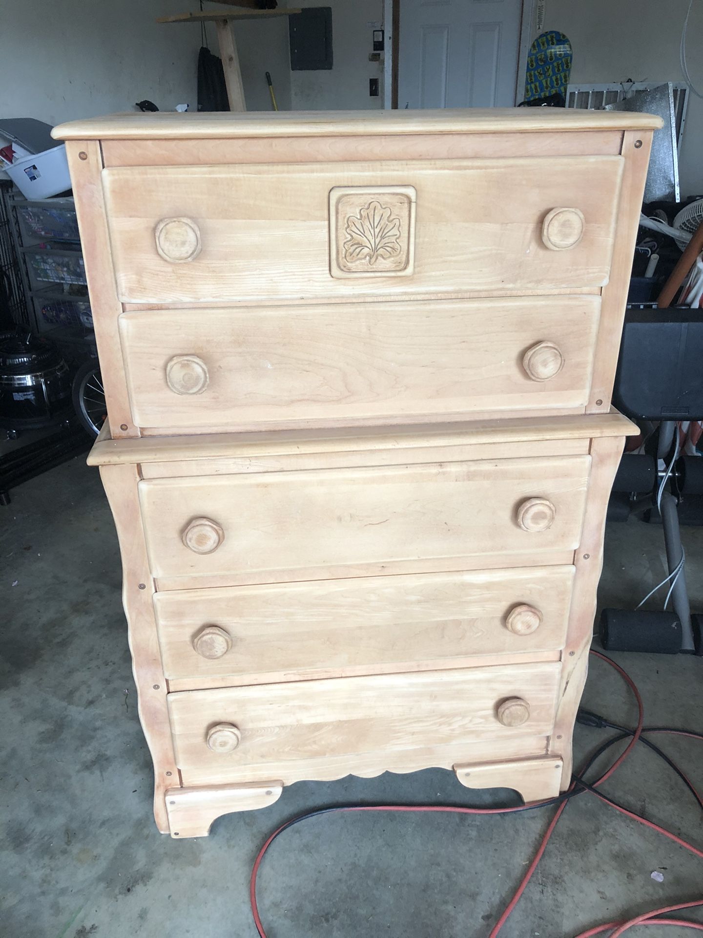 Antique Dresser - maple wood