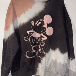 Ladies Xl Mickey Mouse Sweater