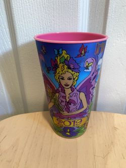 2019 KREWE OF IRIS THROUGH A CHILD'S EYES HOLOGRAPHIC CUP Plastic Mardi Gras