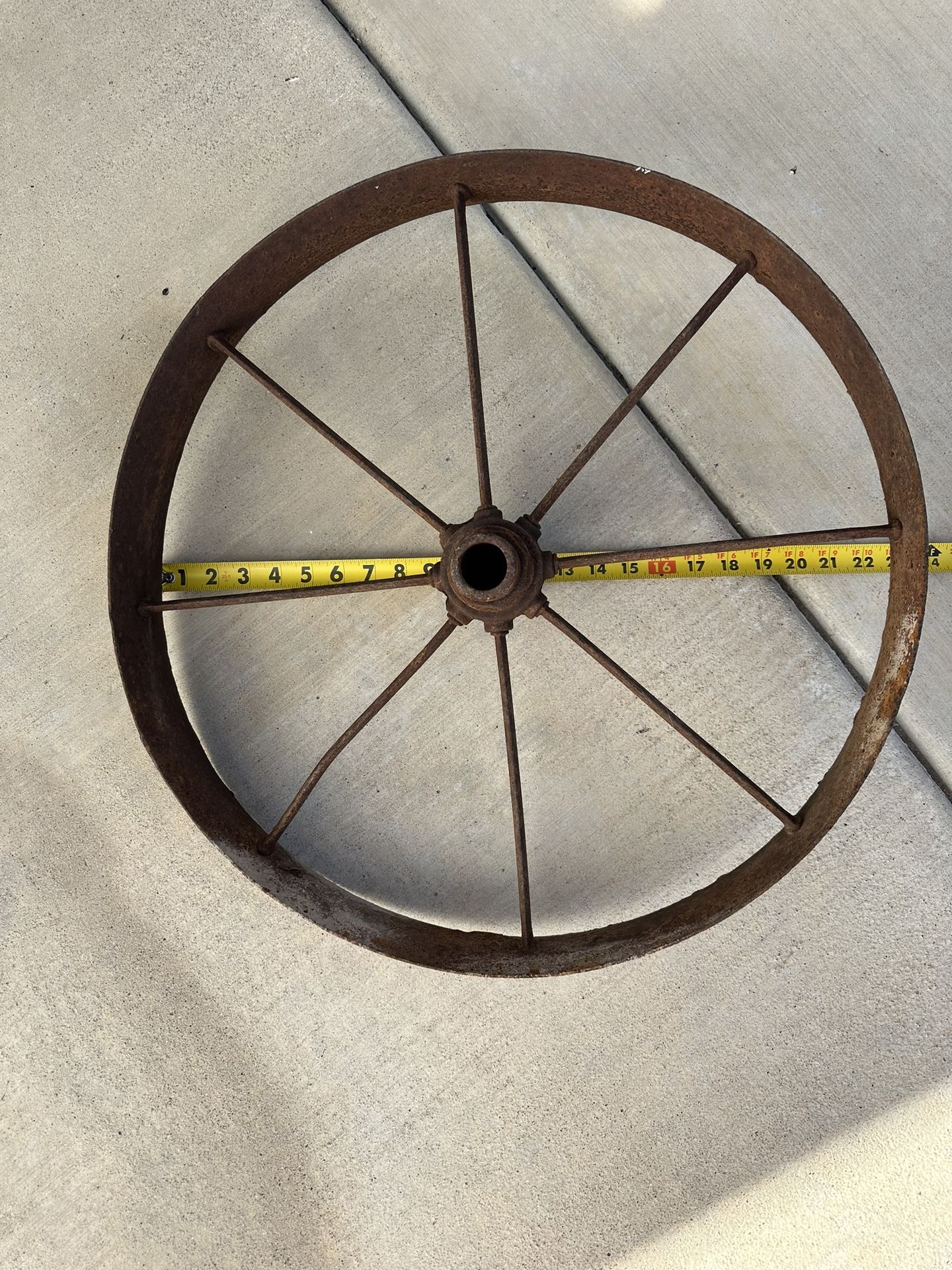 Antique Wagon Wheels 