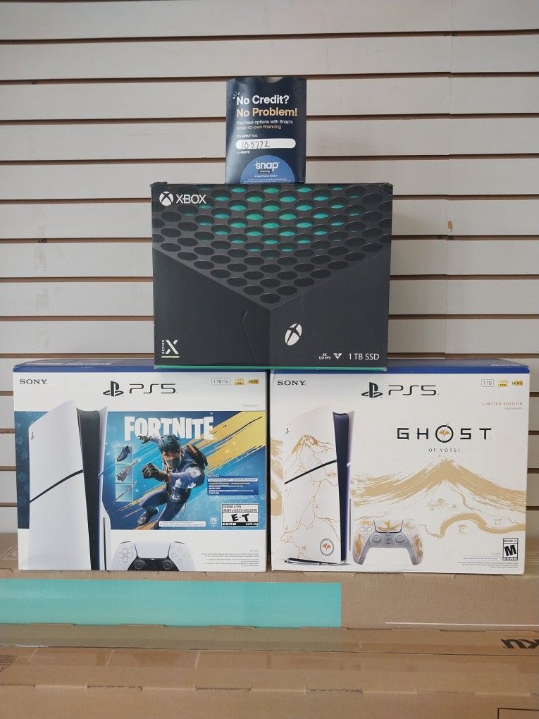 Xbox Series X 1tb Ssd On Payments With $49 Down Payment To Take It Home