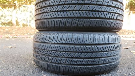 2 tires Yokohama 205/50R17