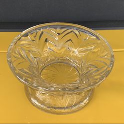 Glass Bowl- 3” H X 6 1/2 W