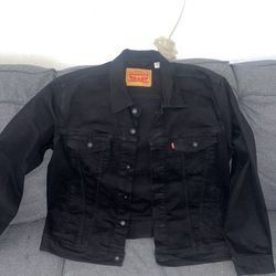 Levi Black Denim Jacket