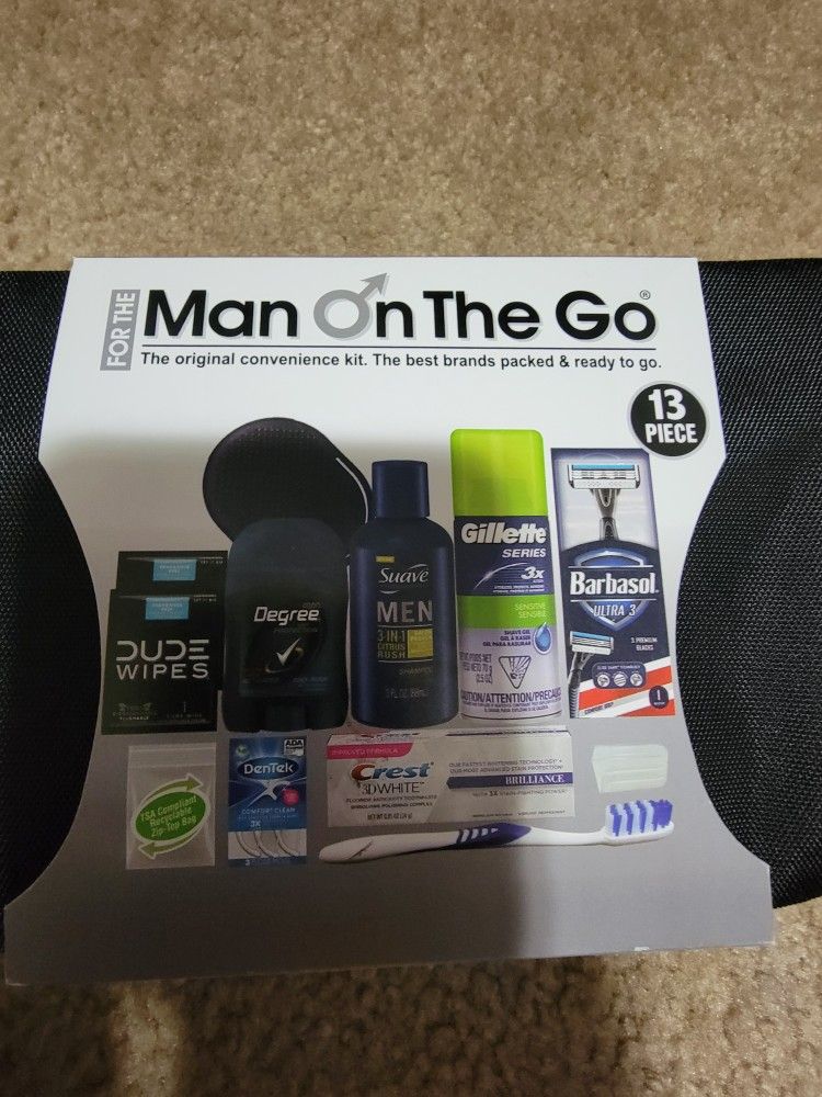 The Original Convenience Kit For The Man On The Go 13 Piece