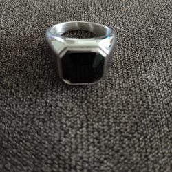 Mens Size 11 Stainless Steel Ring