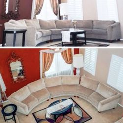 Stone max loveseat sectional