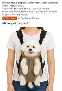 Dog / pet carrier backpack