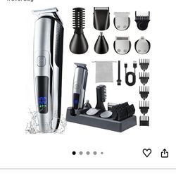 Brand new Beard Trimmer for Men, 20 Length Settings, 14-in-1 Cordless Grooming Kit, Waterproof Electric Razor for Men, Hair Trimmer, Nose Hair Trimmer
