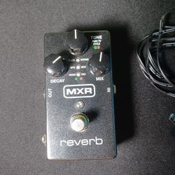 MXR M300 Reverb Pedal For Guitar Or Saxophone