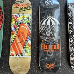 New Skate Board Deck - 9 Designs 
