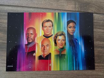 SDCC Star Trek Franchise Postcard
