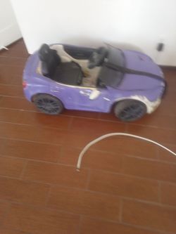 Kids Ride-On Electric Car Purple