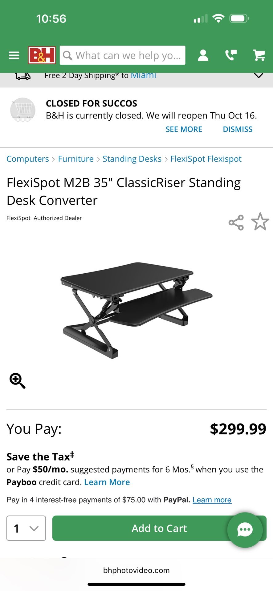 Flexispot Standing Desk Converter Adjustable Office Desk riser
