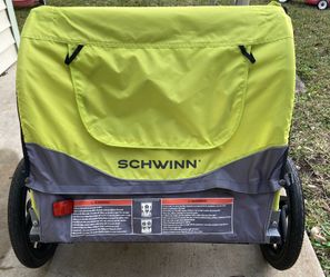 Schwinn gemini double bicycle trailer clearance