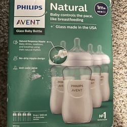 Philips Avent Natural Glass Baby Bottles