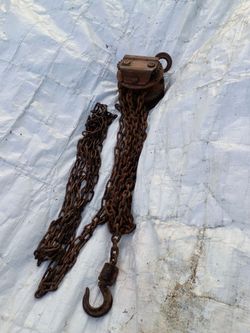 Manual Chain Hoist with Hook