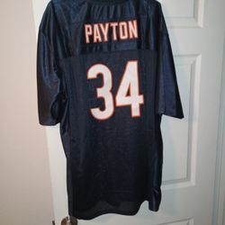 Men's XXL Walter Payton Chicago Bears Football Jersey New