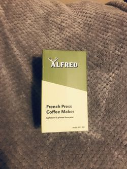 Alfred French press coffee maker