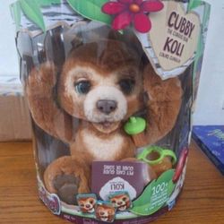 NIB!! Furreal Cubby The Curious Teddy Bear 100+ Sounds & Motion 2019 Hasbro