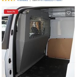 Van Partition, Ford Transit Connect, Nissan NV200, Chevy City Express And Ram Pro Master City  