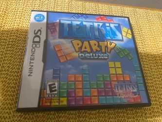 Majesco Tetris Party Deluxe Nintendo DS NTSC-U/C E Multiplayer Manual Included