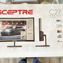 27" Curved monitor Brand New In Box 