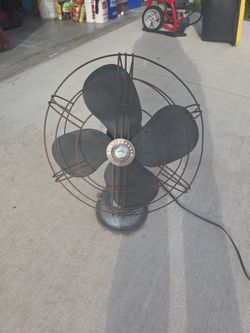 Antique Desk Fan