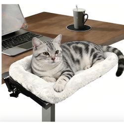 Cat Desk Bed – Foldable Pet Hammock,